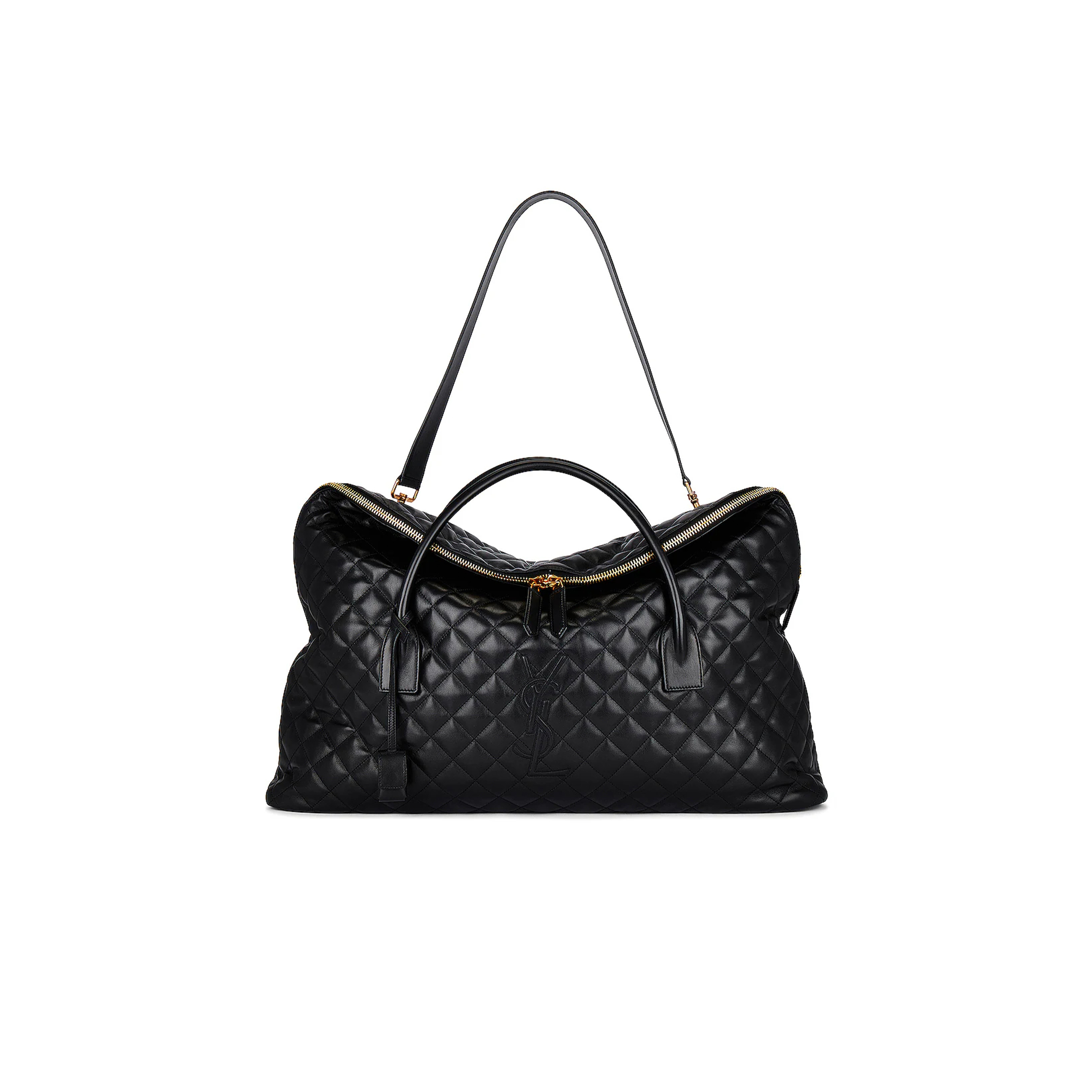 YSL ES GIANT TRAVEL BAG IN QUILTED LEATHER 736009AABK91000 (56*50*19cm)